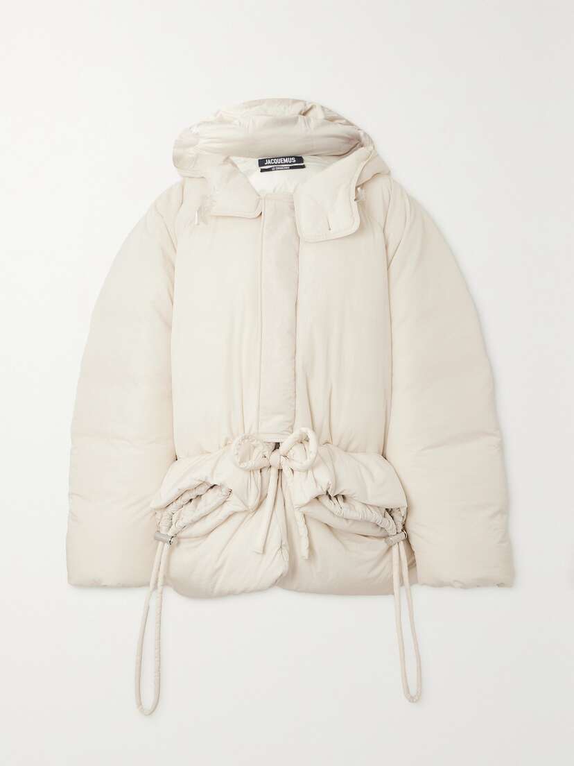 Jacquemus Capullo Oversized Shell Hooded Jacket
