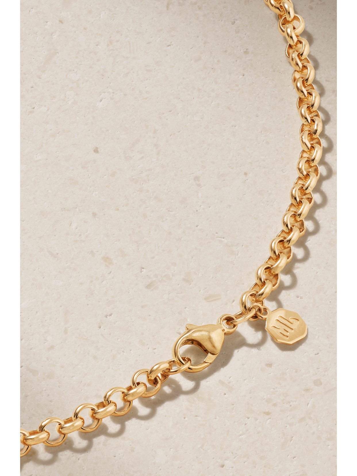 Shop Marlo Laz 4.0 Rolo 14-karat Gold Necklace