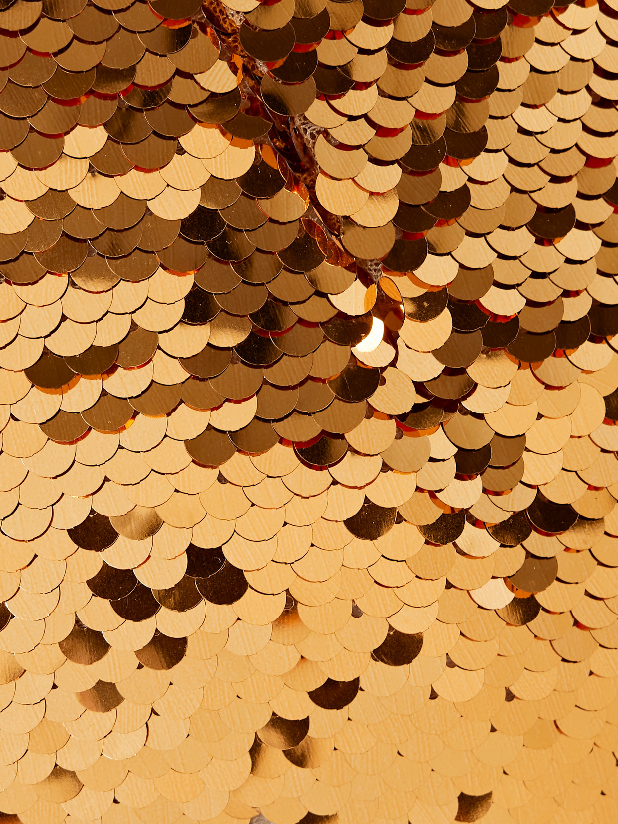 Dolce & Gabbana Strapless Paillette-embellished Tulle Mini Dress In Gold