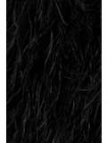 16657 Powder Feather Detail Sequined Tulle Dress