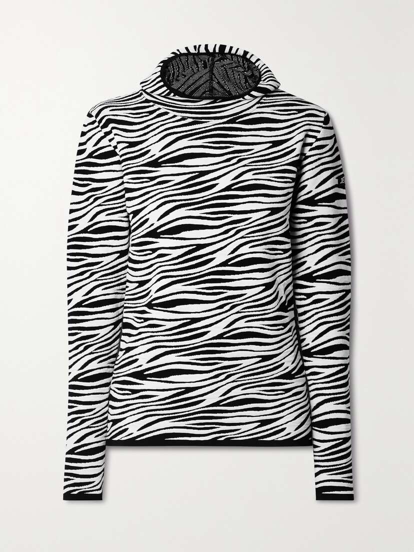JETSET Zoey Jacquard-knit Hoodie