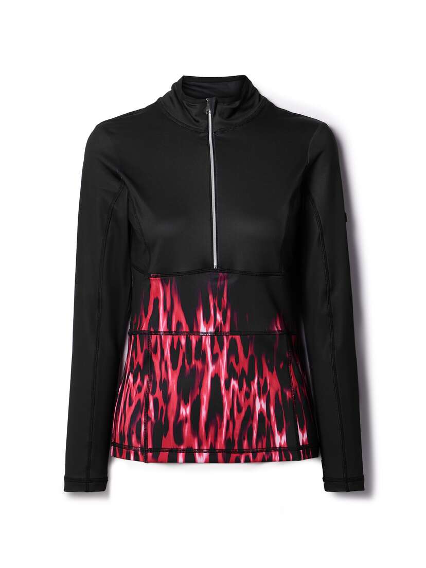 JETSET Ginger Printed Stretch-jersey Base Layer