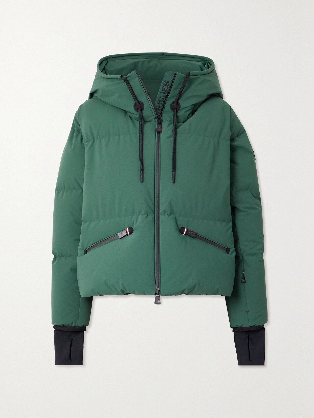 Moncler Grenoble - Allesaz Hooded Quilted Shell Down Jacket - Green