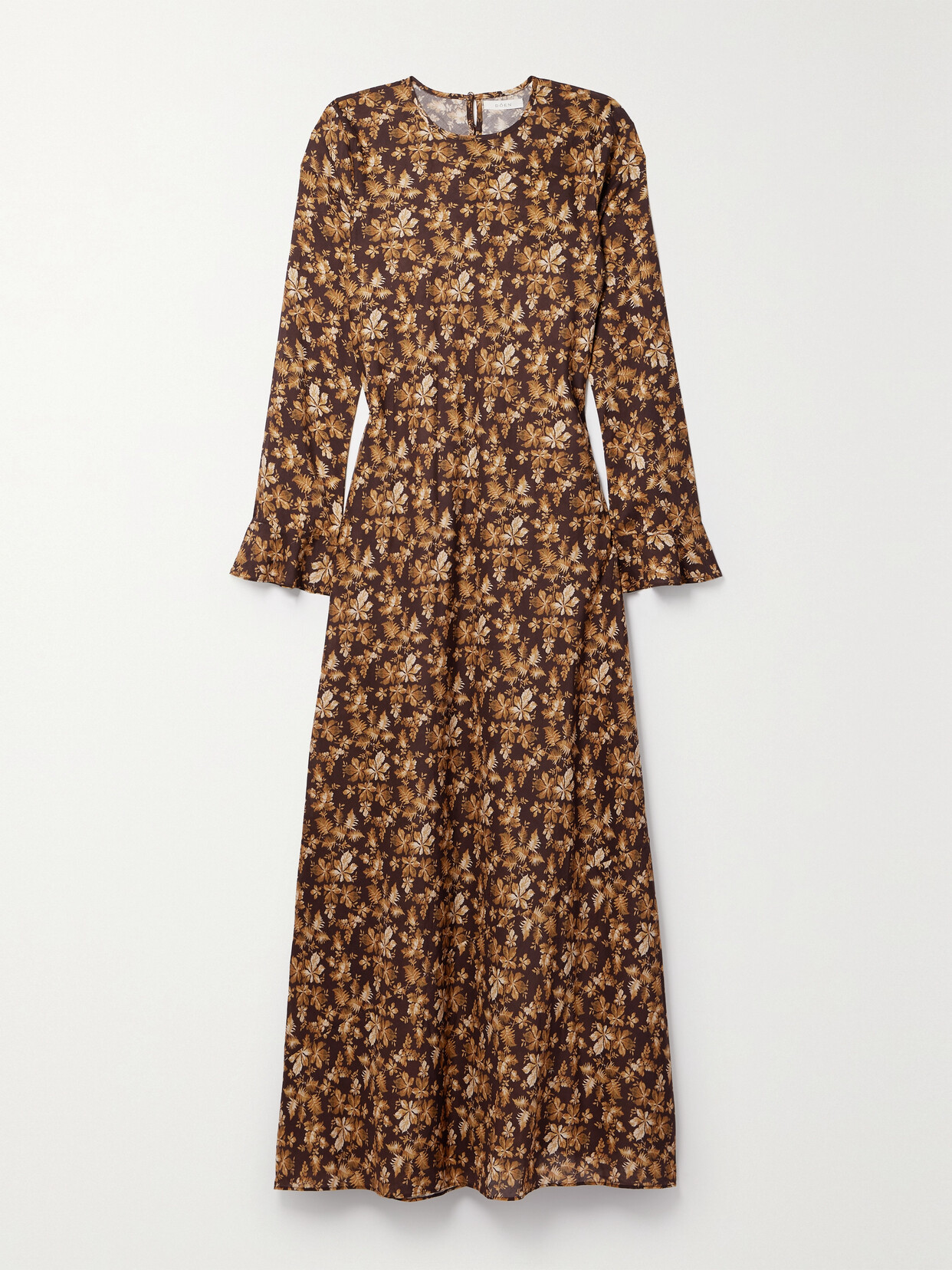 DÔEN - + Net Sustain Amande Printed Cotton-voile Maxi Dress - Multi