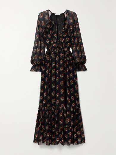 Saffron by Donita Dress Muslim Print Colourful Spark