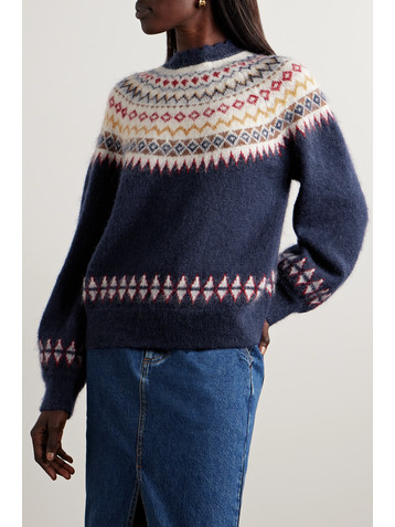 Dôen Harvest Fair Isle knitted sweater