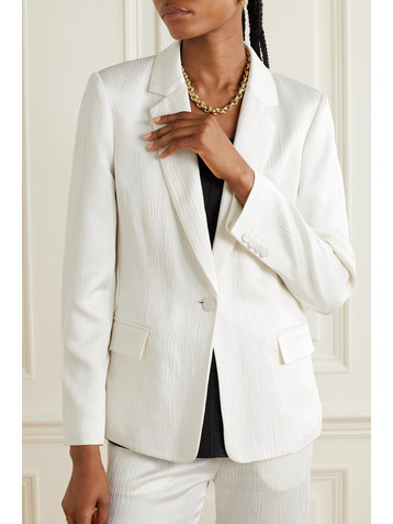 JOSEPH Joaquim crinkled-satin blazer