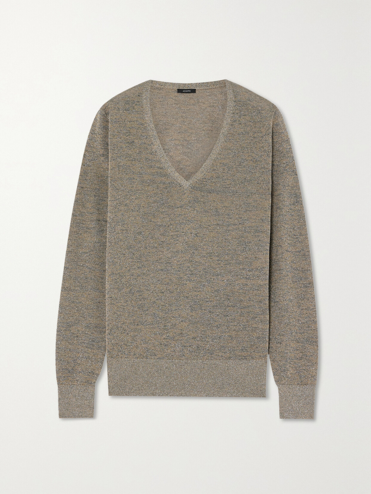 Joseph - Metallic Knitted Sweater - x small