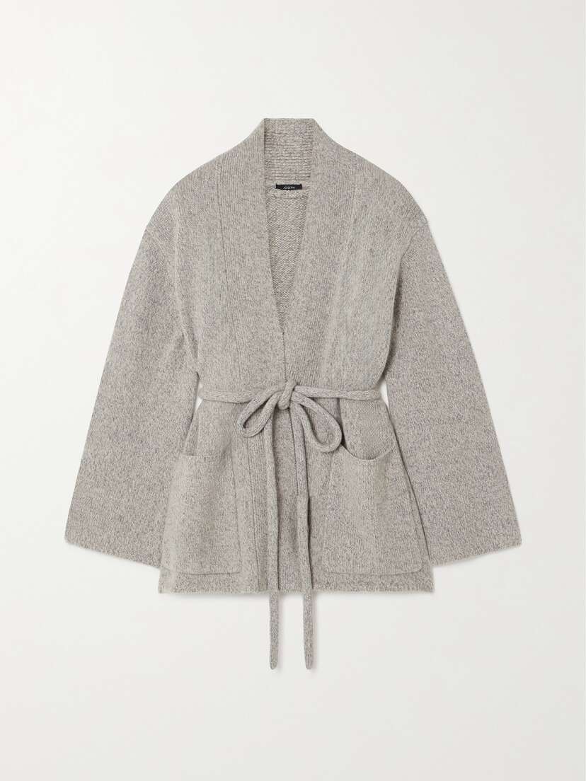 Joseph Belted Cashmere Cardigan - x large
