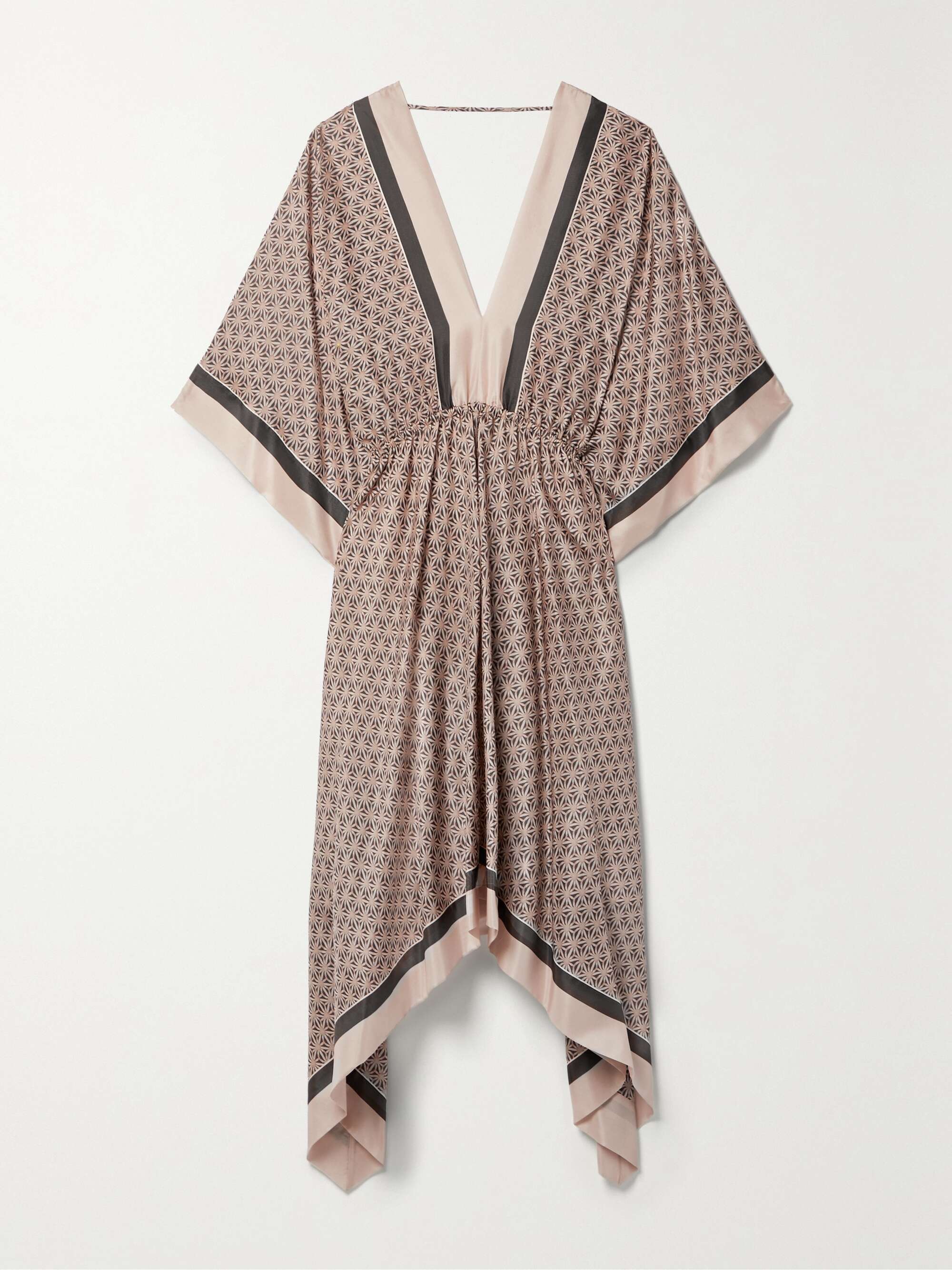 BRUNELLO CUCINELLI Printed silk dress | NET-A-PORTER BRUNELLO CUCINELLI Printed silk dress | NET-A-PORTER