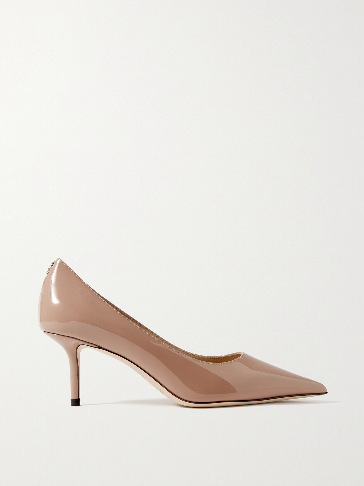 Jimmy Choo Love 65 Patent-leather Pumps - Neutrals