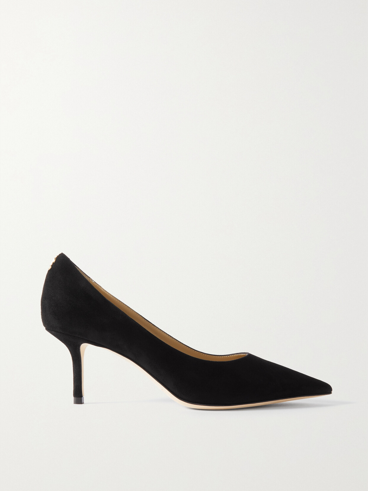 Jimmy Choo Love 65 Suede Pumps In Black