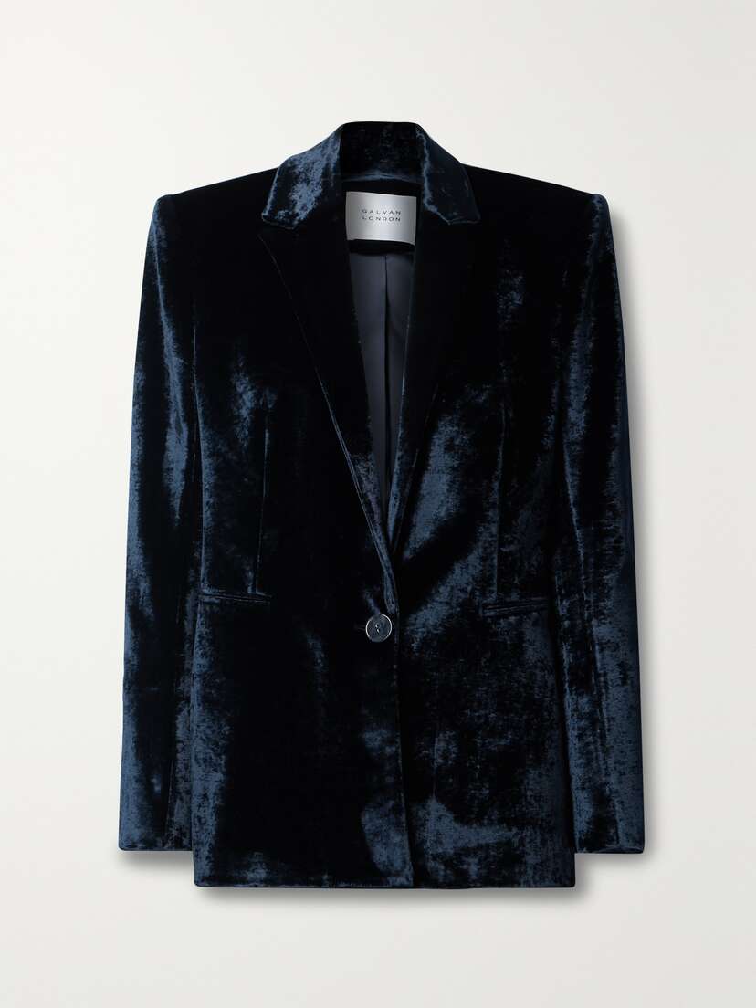 Galvan Velvet Blazer