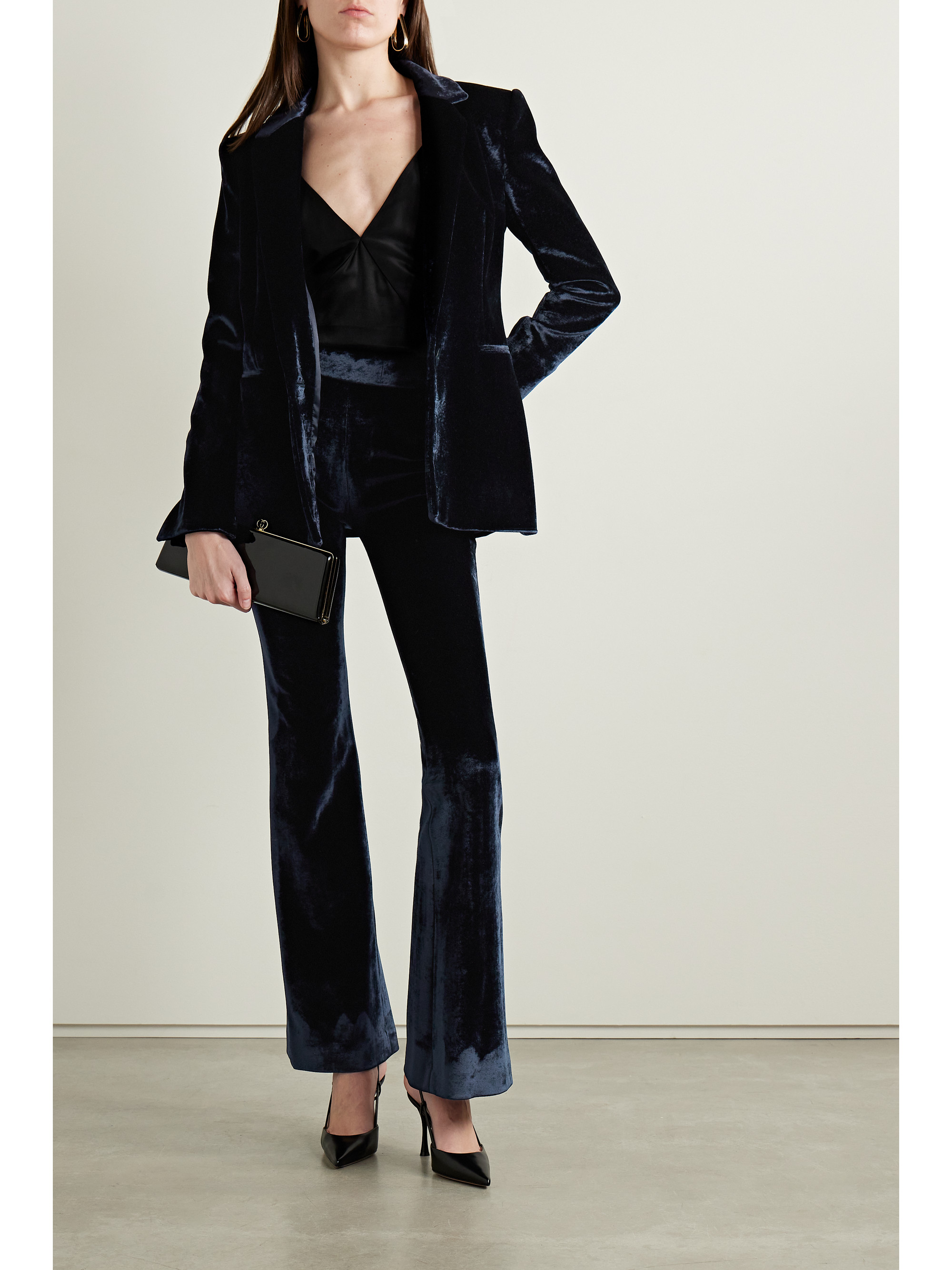 Galvan Velvet blazer thumbnail