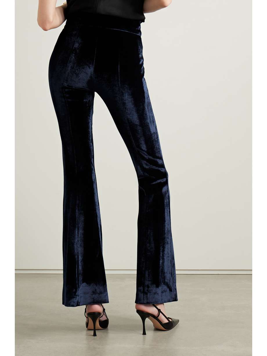 Velvet Flared Pants