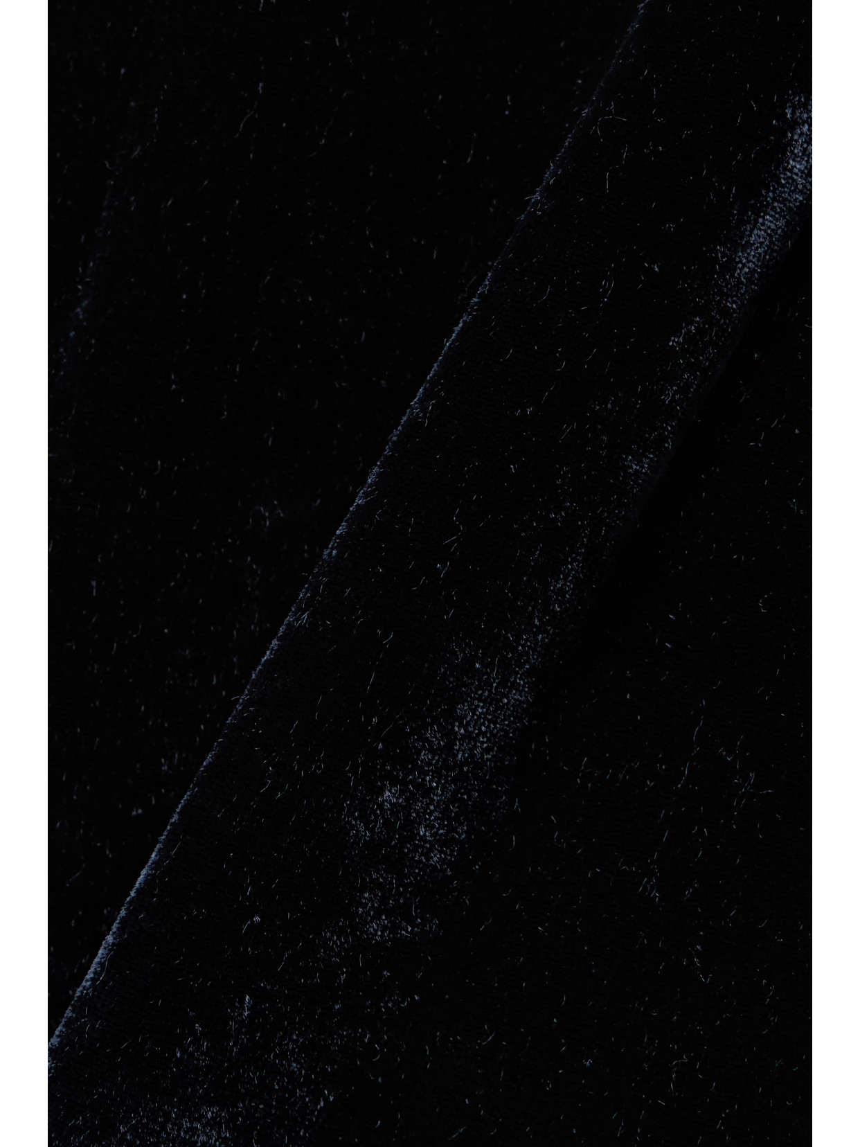 Galvan High-rise Velvet Flared Trousers In Blue