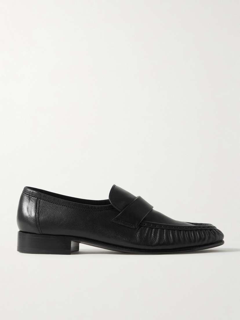 The Row Leather Loafers