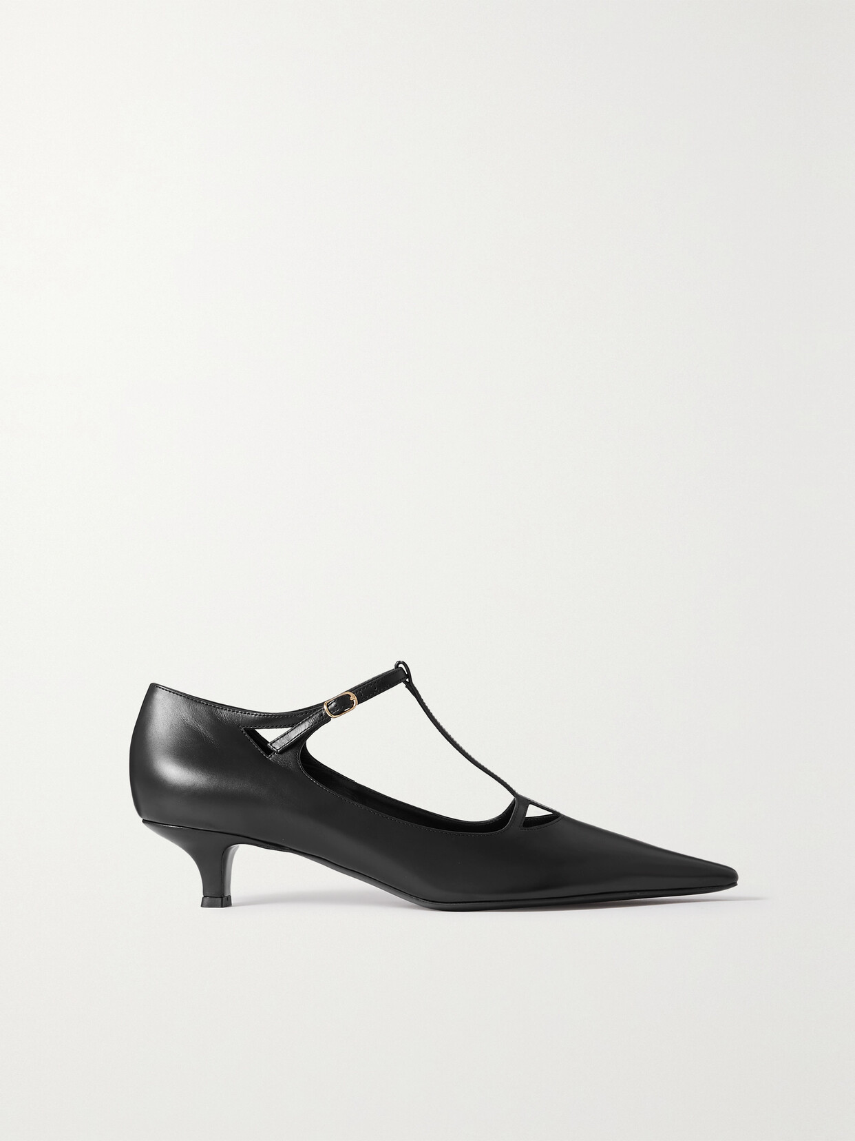 The Row - Convertible Patent-leather Pumps - Black