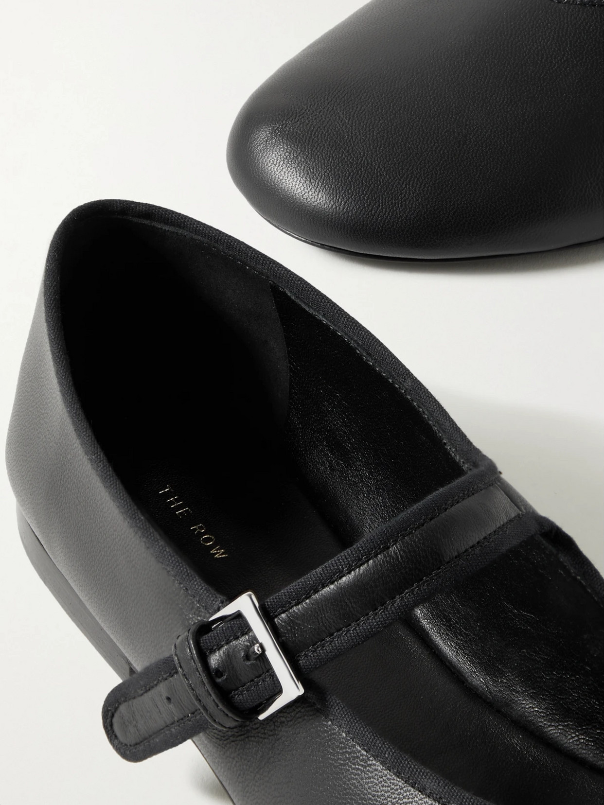Boheme Leather Mary Jane Ballet Flats