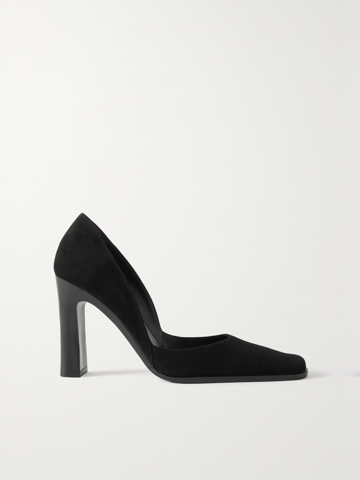 The Row - Mae Suede Pumps - Black