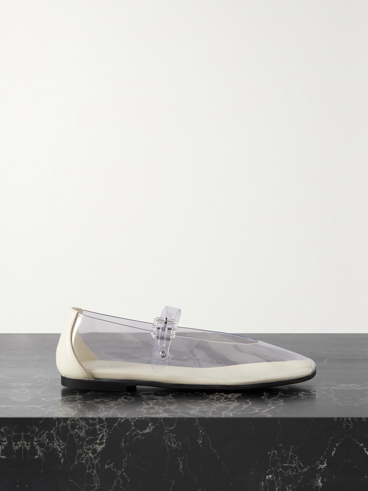 The Row Boheme Pvc Flats In White