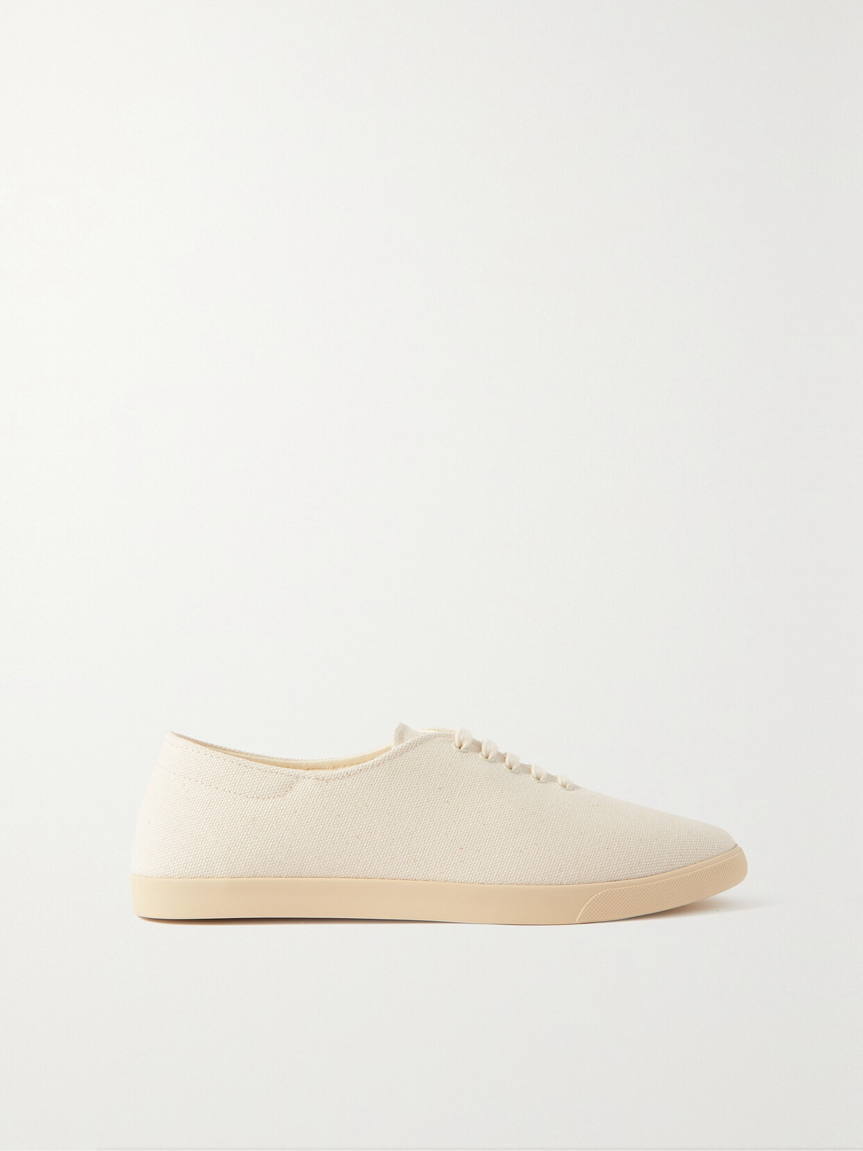 The Row - Canvas Sneakers - Off-white