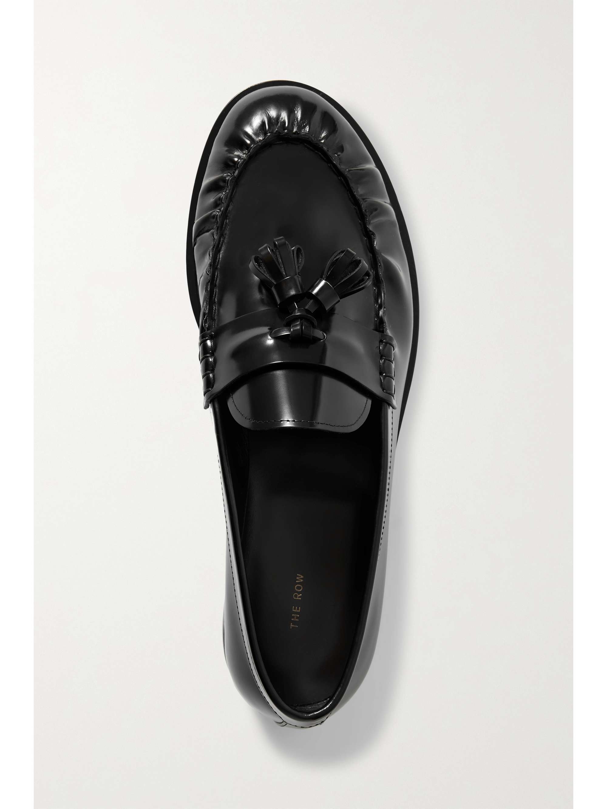 THE ROW Tasseled leather loafers