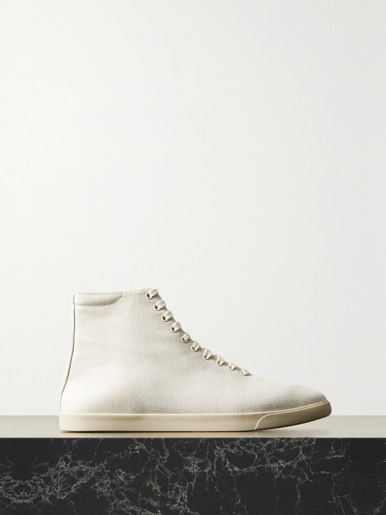 The Row Canvas High-top Trainers In White