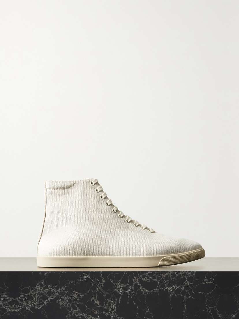The Row Canvas High-top Sneakers