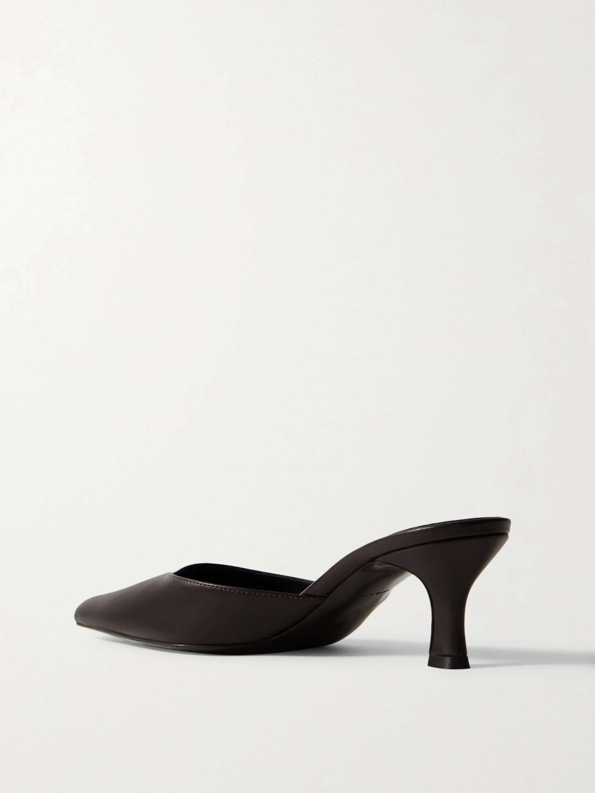 THE ROW Cybil leather mules | NET-A-PORTER