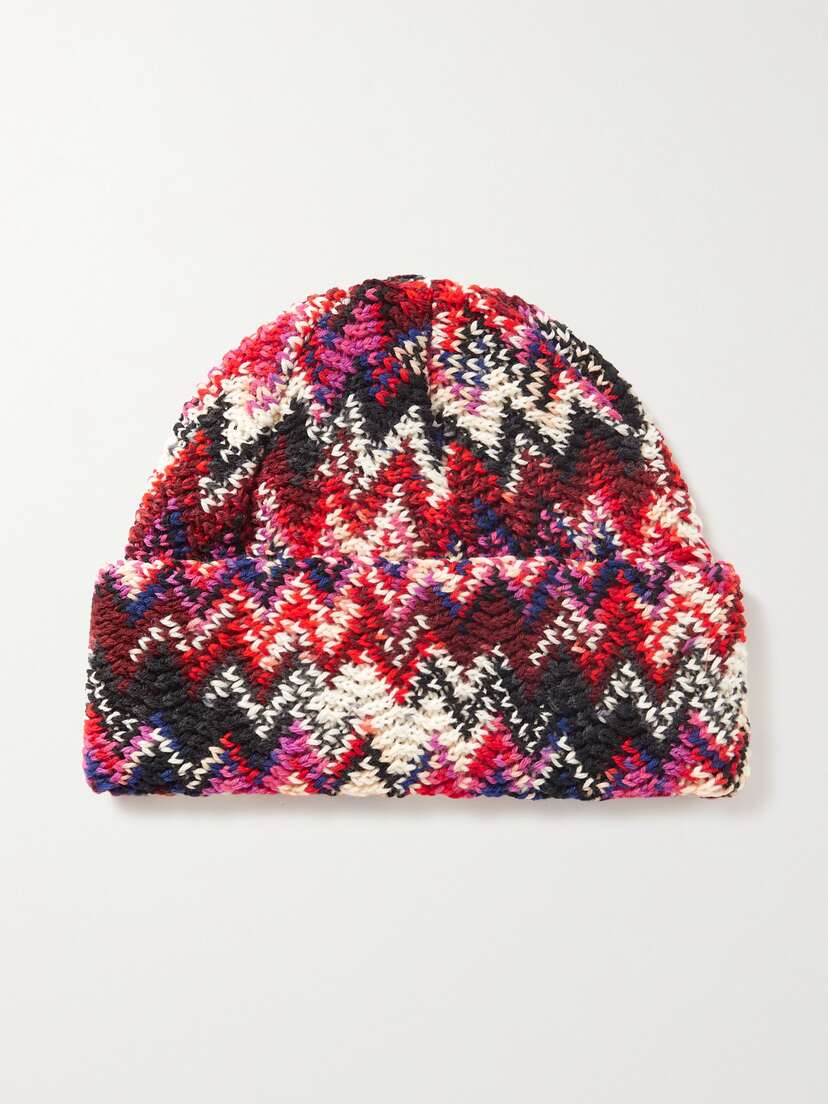 Missoni Crochet-knit Wool Beanie