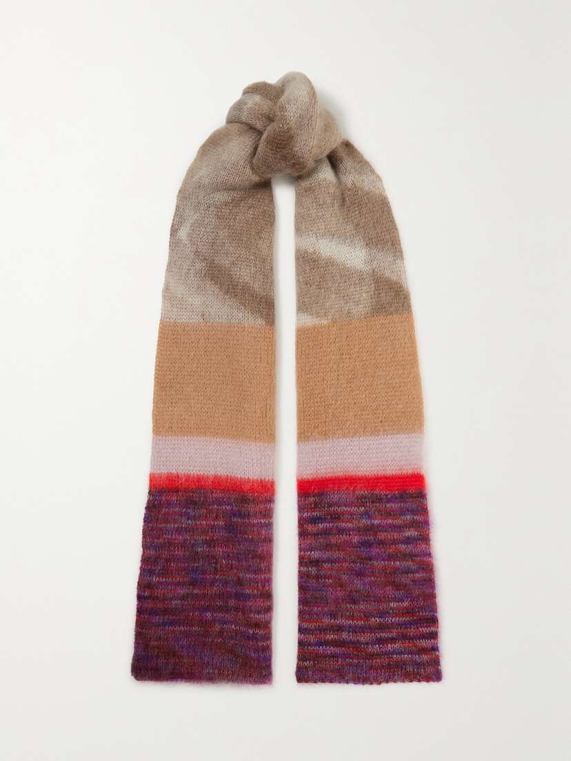 Missoni Striped Mohair-blend Scarf