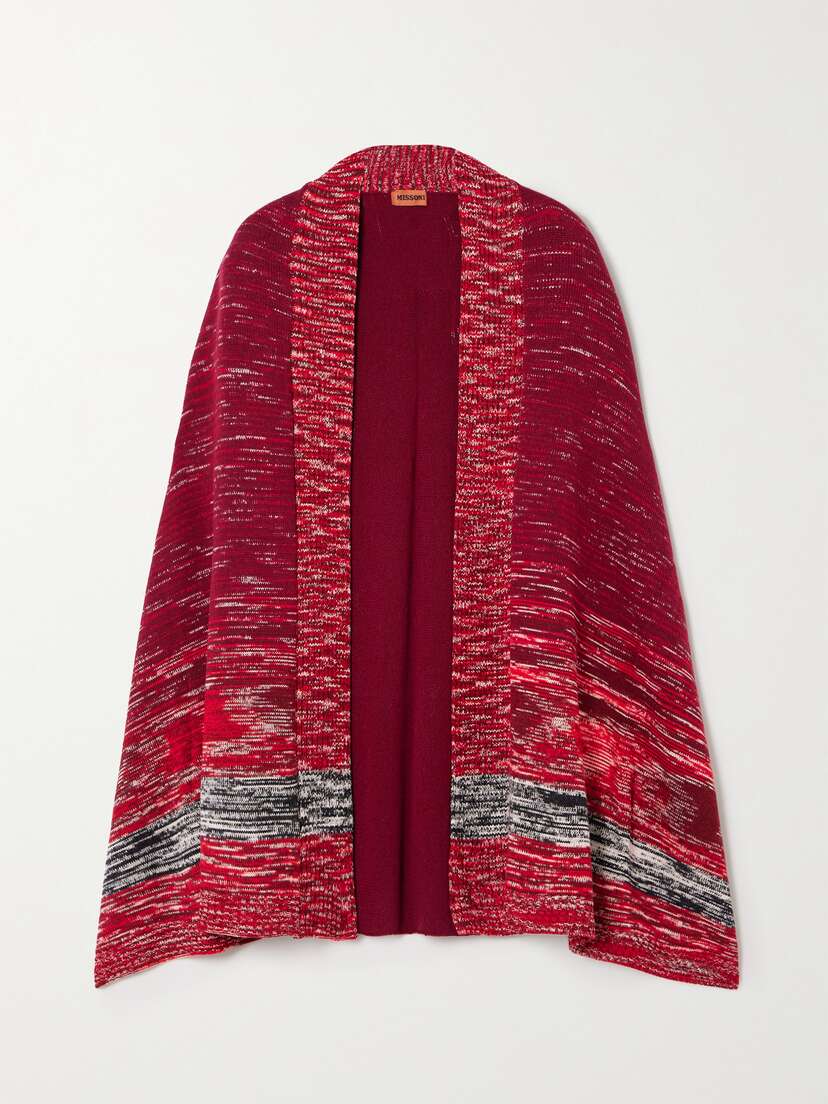 Missoni Crochet-knit Wool Cardigan