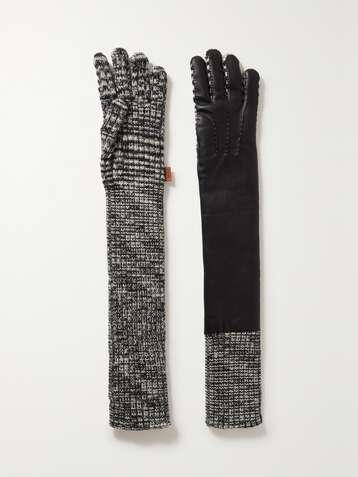 T Monogram Gloves: Women's Designer Gloves