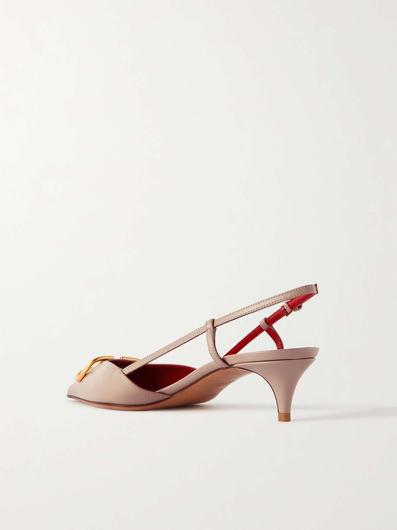 Valentino Garavani Multicolor Goatskin Mid Heel Pumps