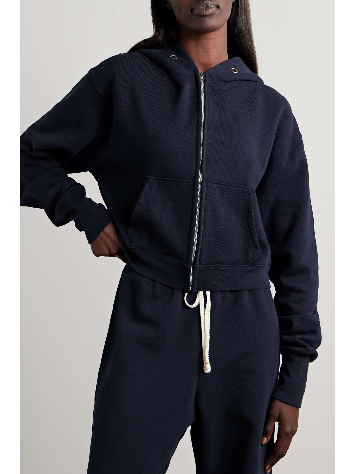 Down stripes - Inspired By Zendaya - Sustainably Made Unisex Hoodie