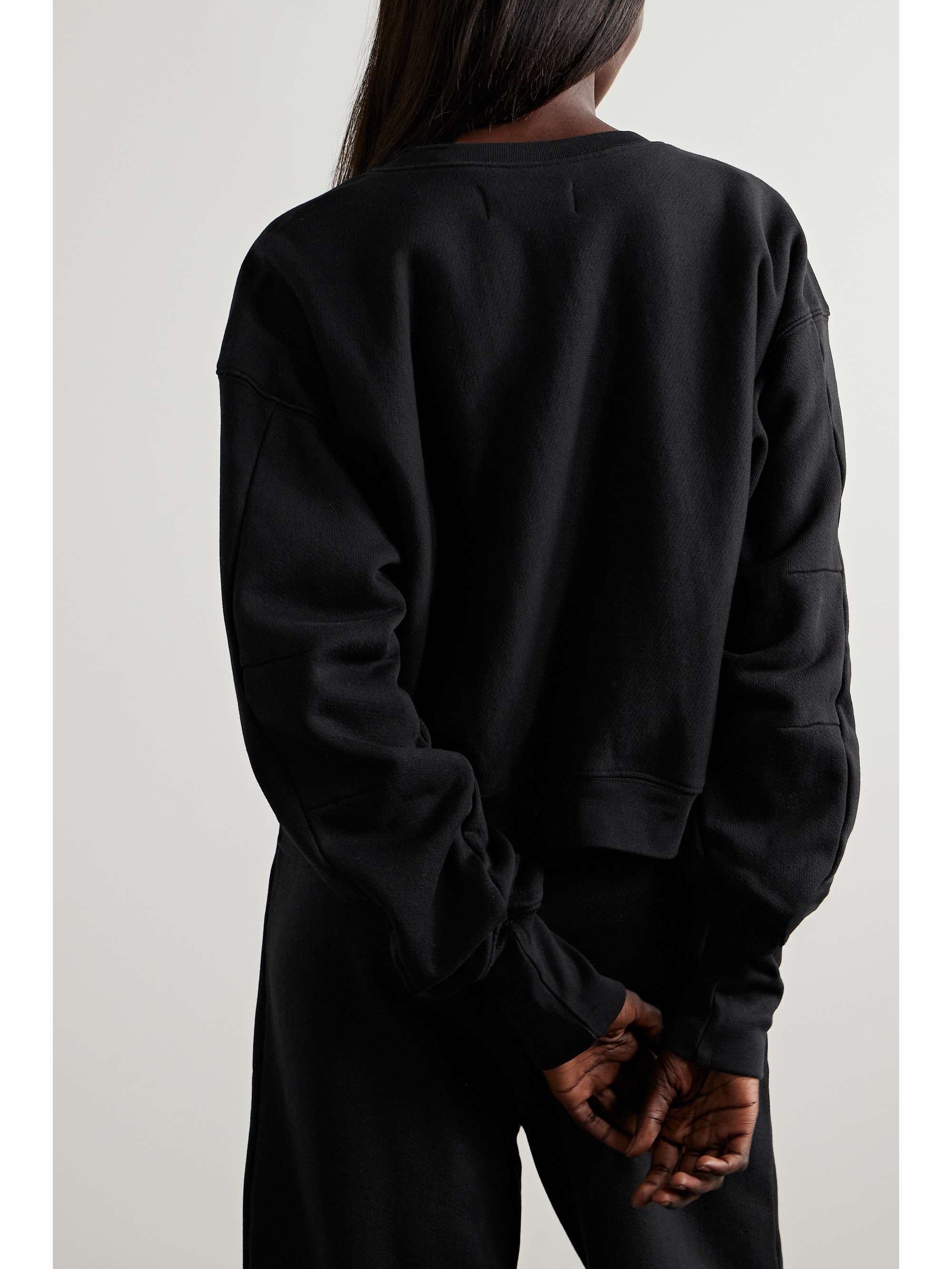 LES TIEN Cotton-jersey sweatshirt