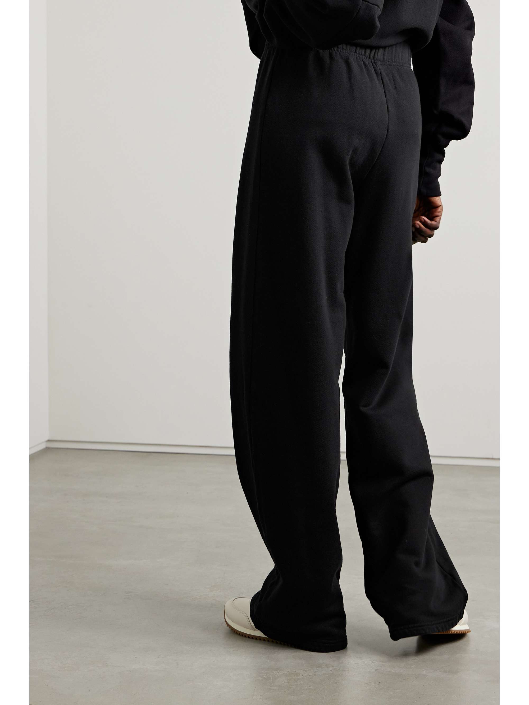 LES TIEN Eazy cotton-jersey track pants | NET-A-PORTER