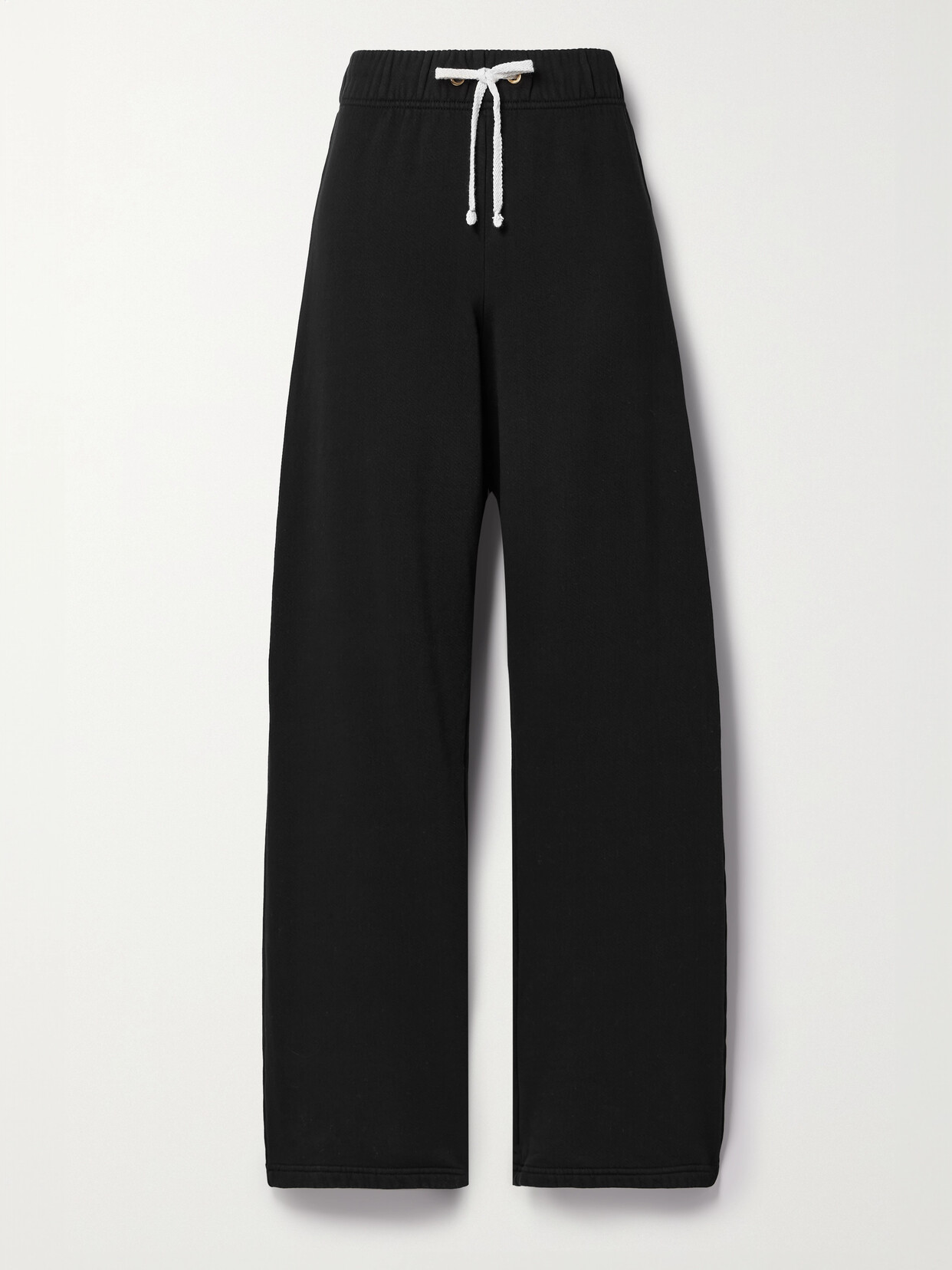 Les Tien - Eazy Cotton-jersey Track Pants - Black