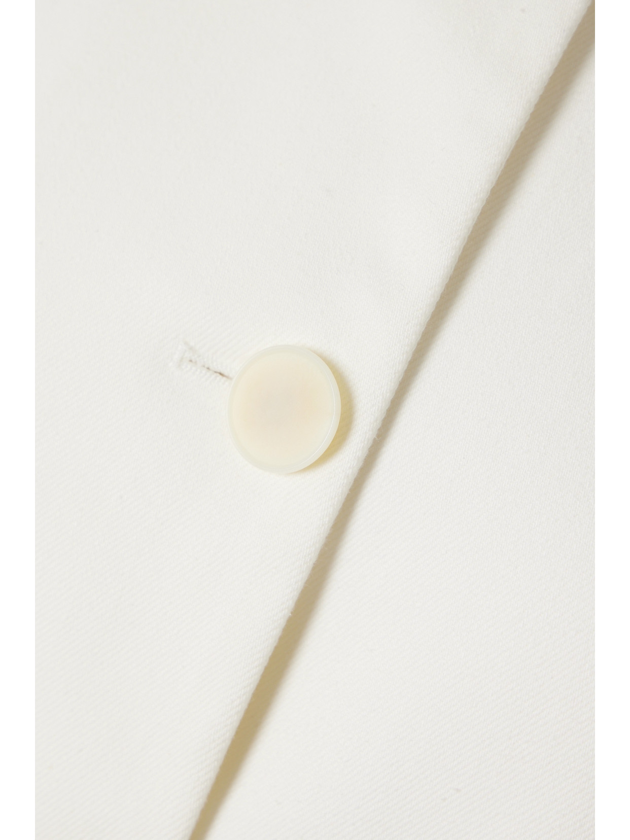 Fforme Dev Cotton-blend Twill Jacket In White