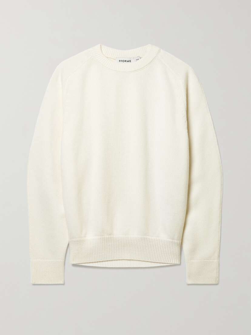 FFORME + Net Sustain Hannah Pleated Cashmere Sweater