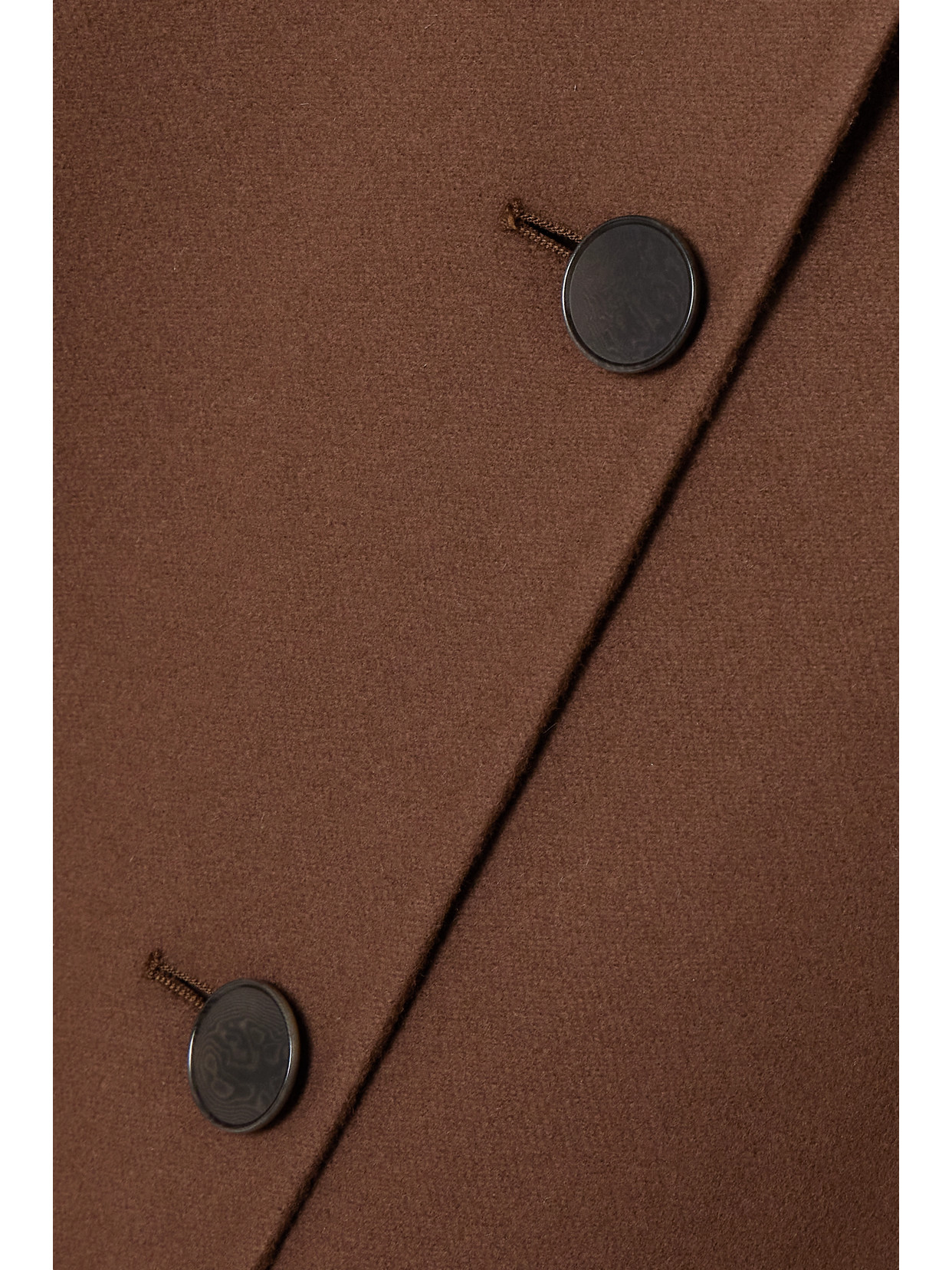 Fforme + Net Sustain Bensi Wool Coat In Metallic