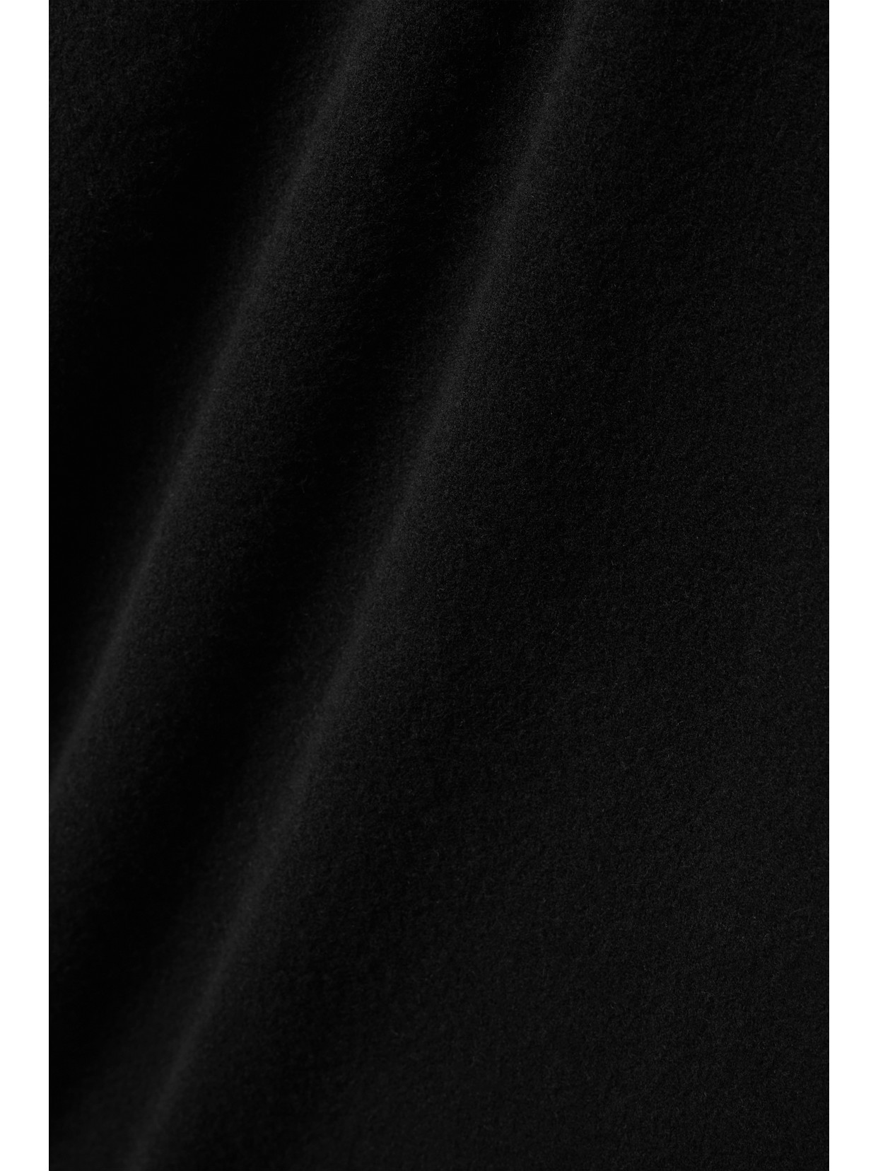 Fforme Ainsley Wool-blend Midi Dress In Black