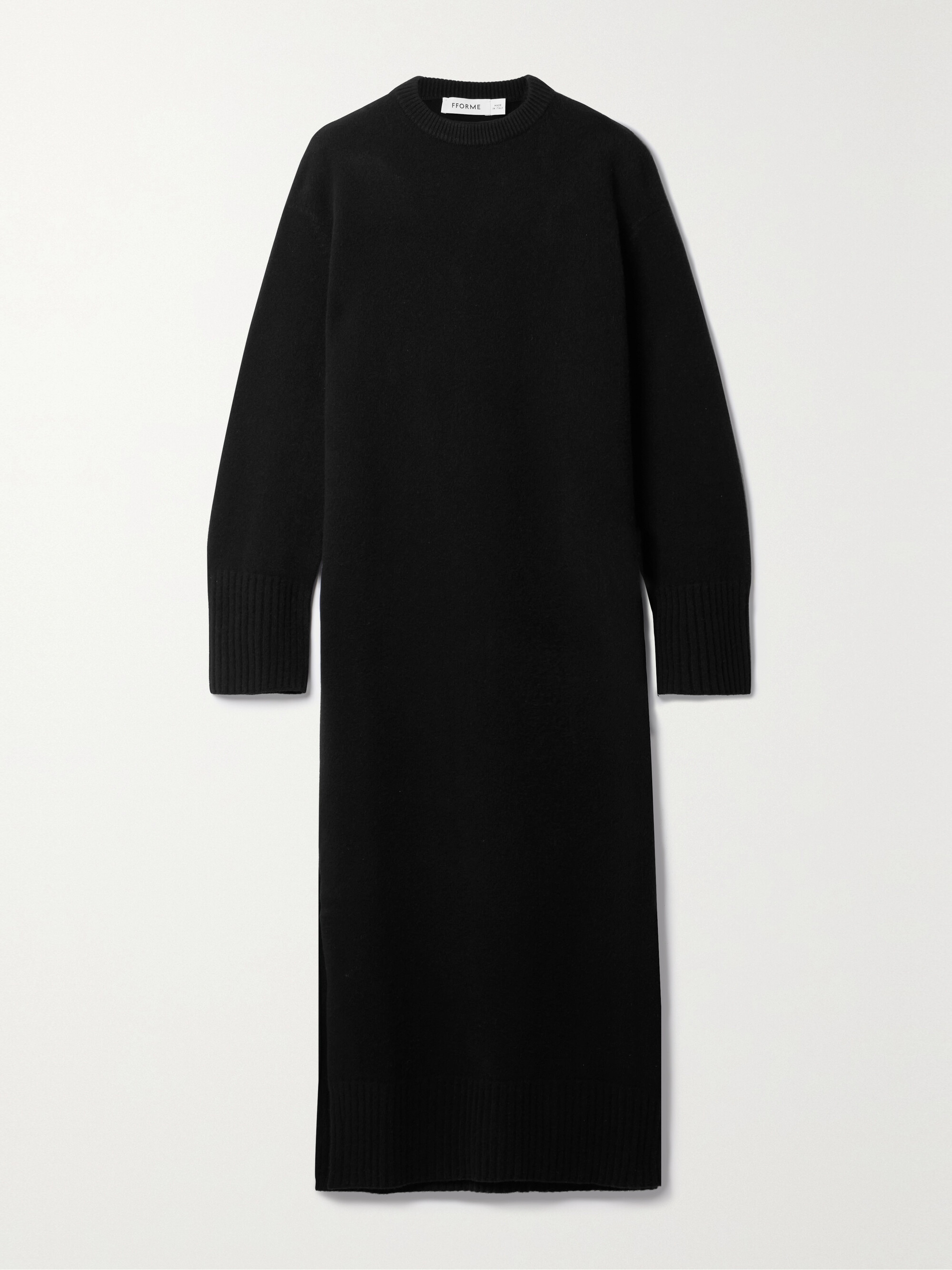 Fforme + NET SUSTAIN Ainsley wool-blend midi dress