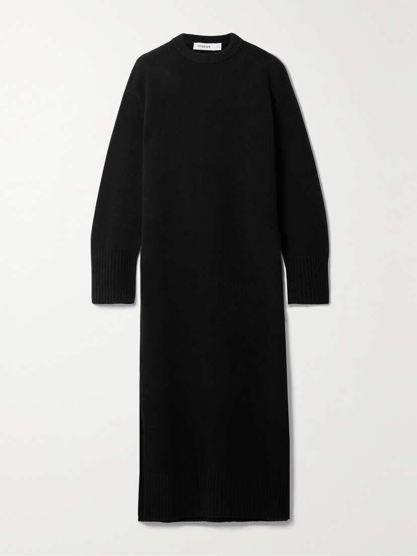 FFORME + Net Sustain Ainsley Wool-blend Midi Dress