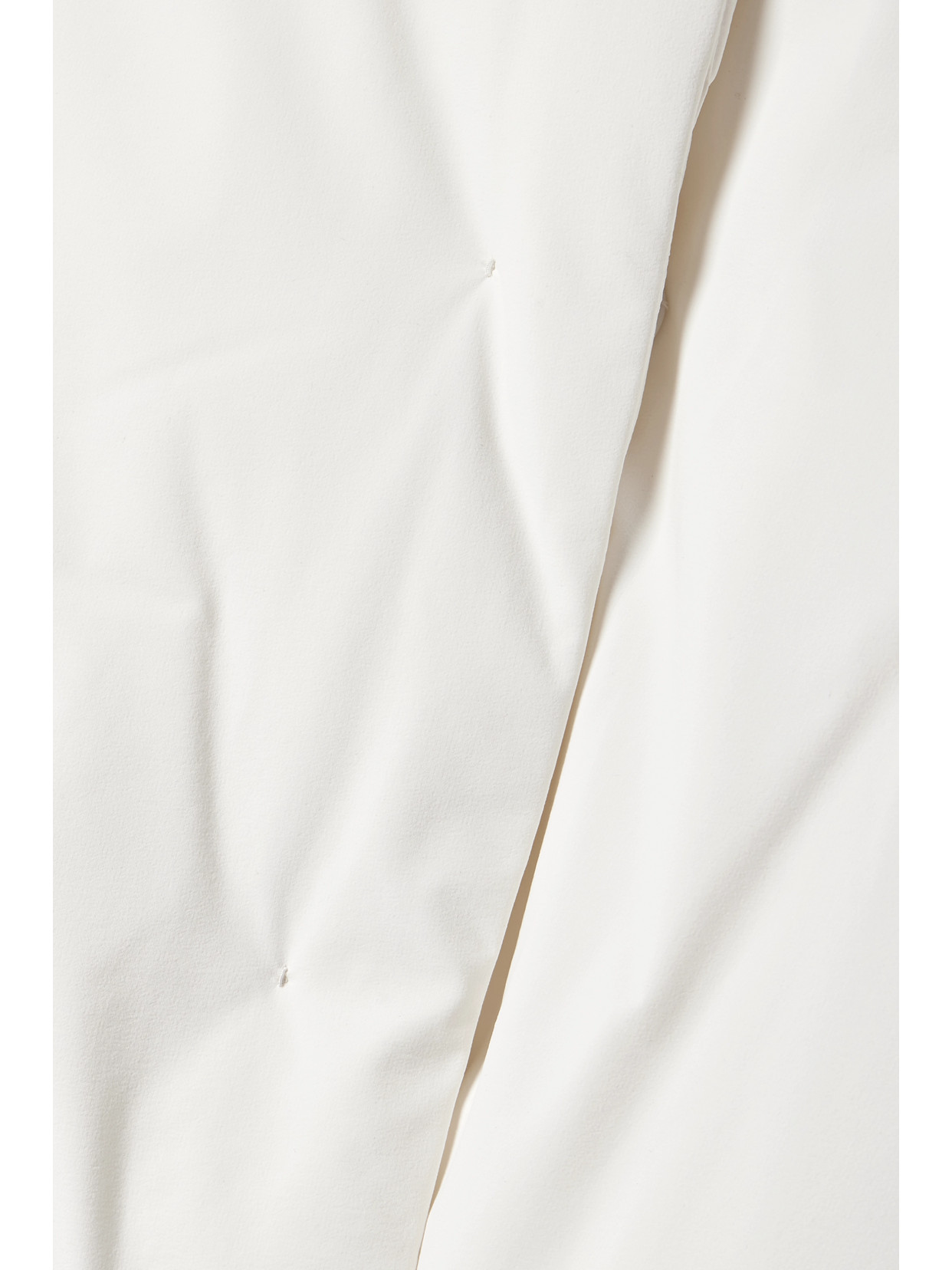 Fforme Nola Cropped Hooded Shell Down Jacket In White