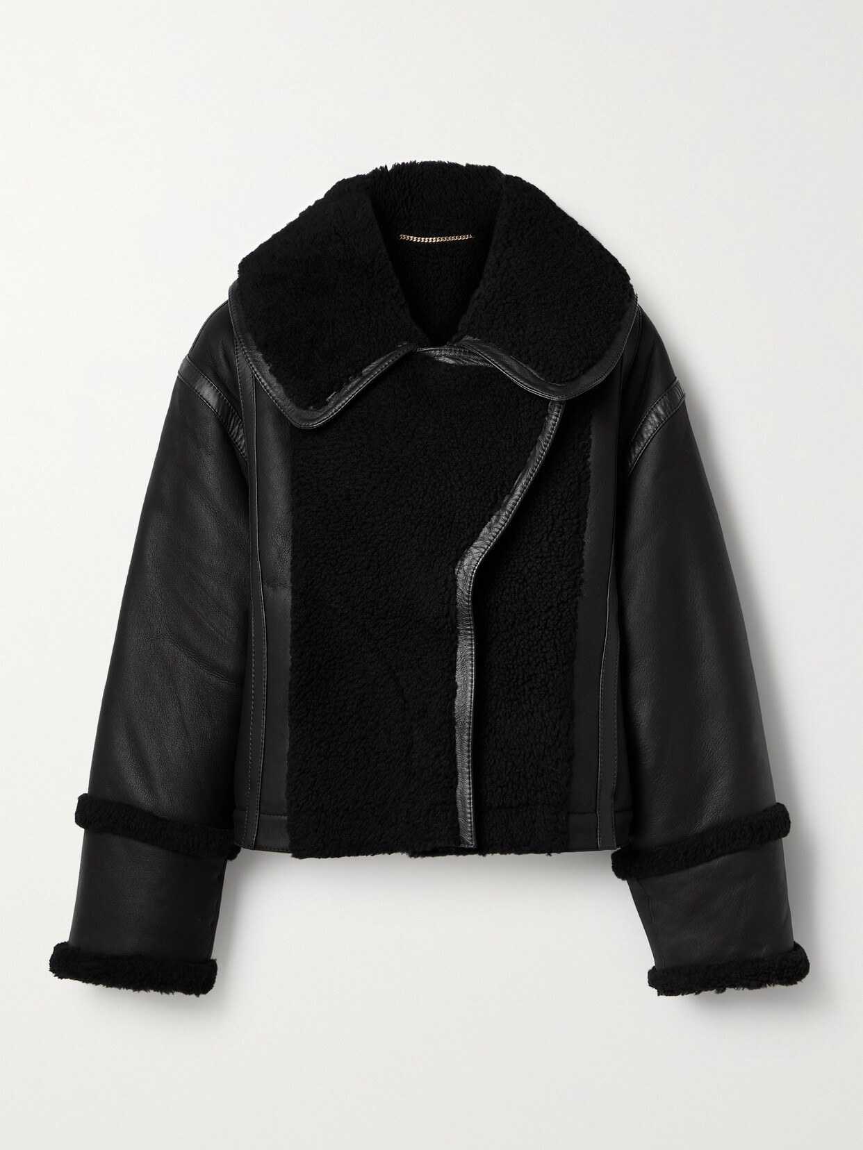 Victoria Beckham - Shearling Jacket - Black