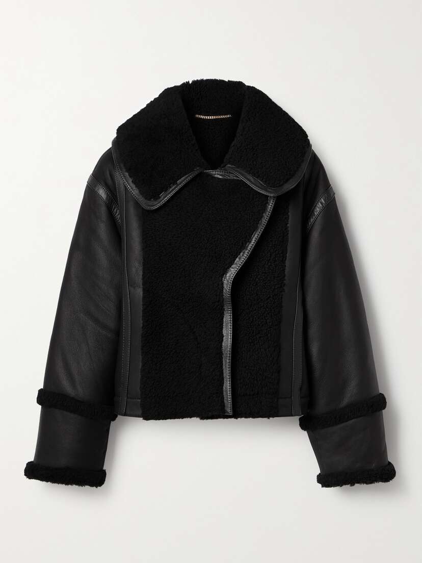 Victoria Beckham Shearling Jacket - UK 14