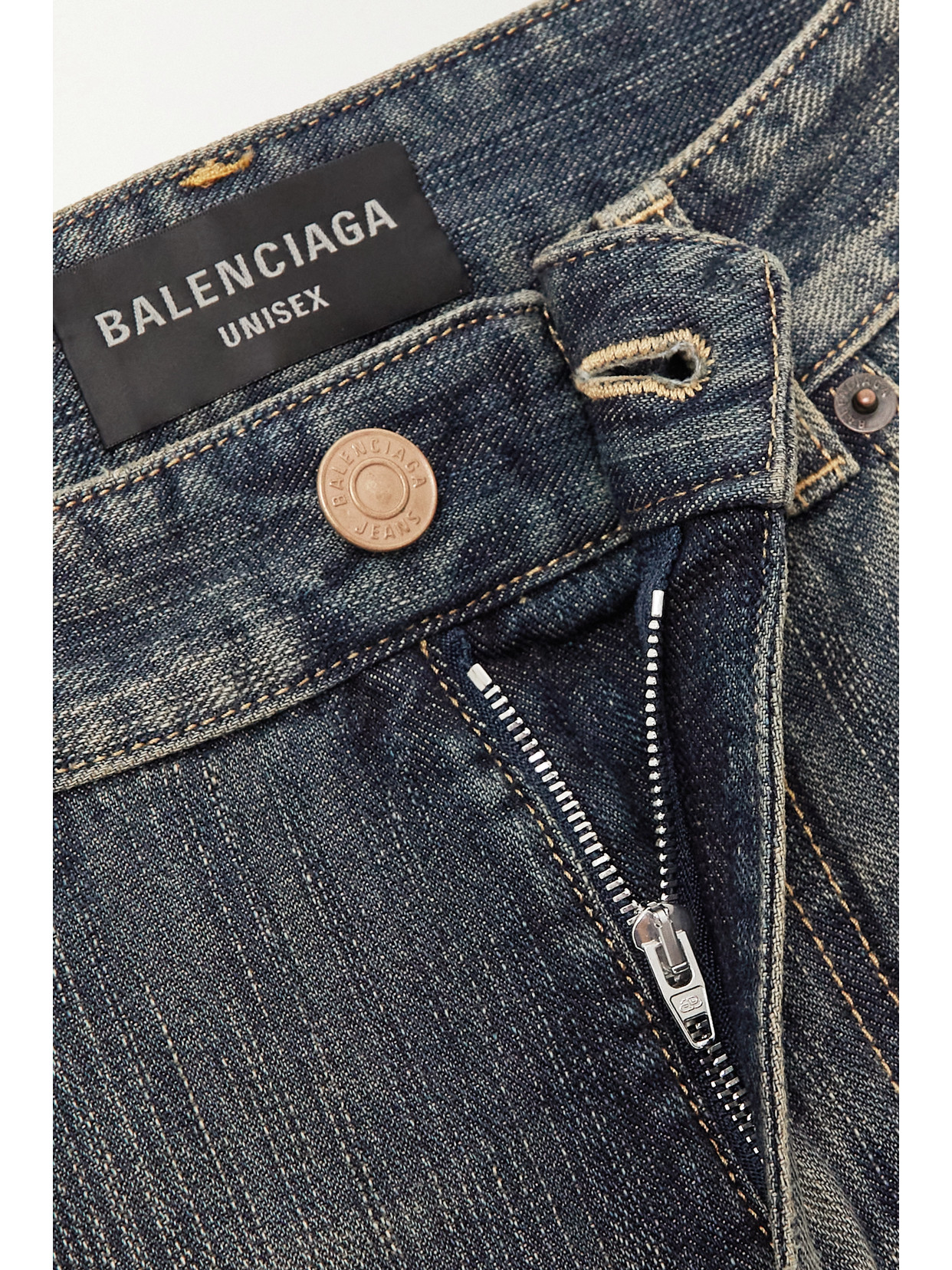 High-Rise Bootcut Jeans