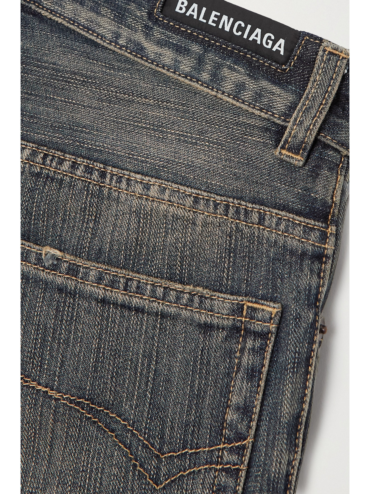 High-Rise Bootcut Jeans